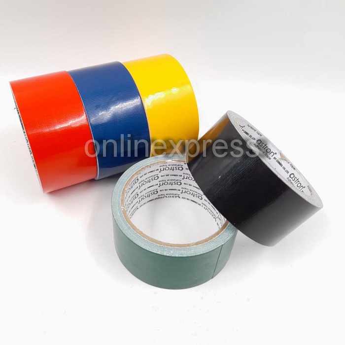 

Lakban Kain 2 Inch / Cloth Tape Warna 2" Astron / Cloth Tape 48mm