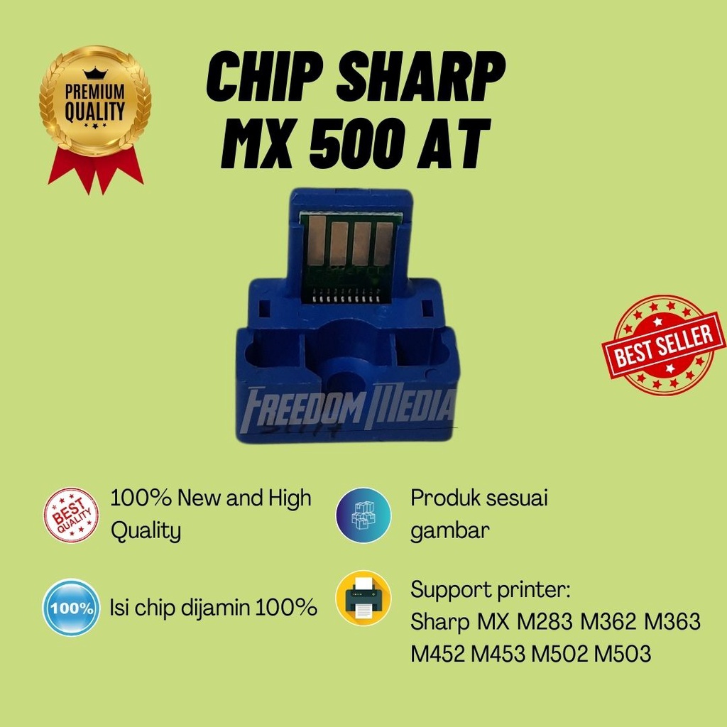 Chip MX 500 MX500 - Printer Sharp MX M283 M362 M363 M452 M453 M502 M503