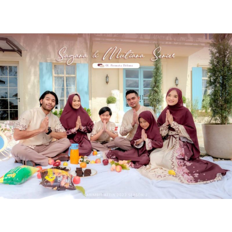 SUDAH PESANAN‼️Sarimbit Sagara & Mutiara Series Sarimbit Attin Season II by Attin