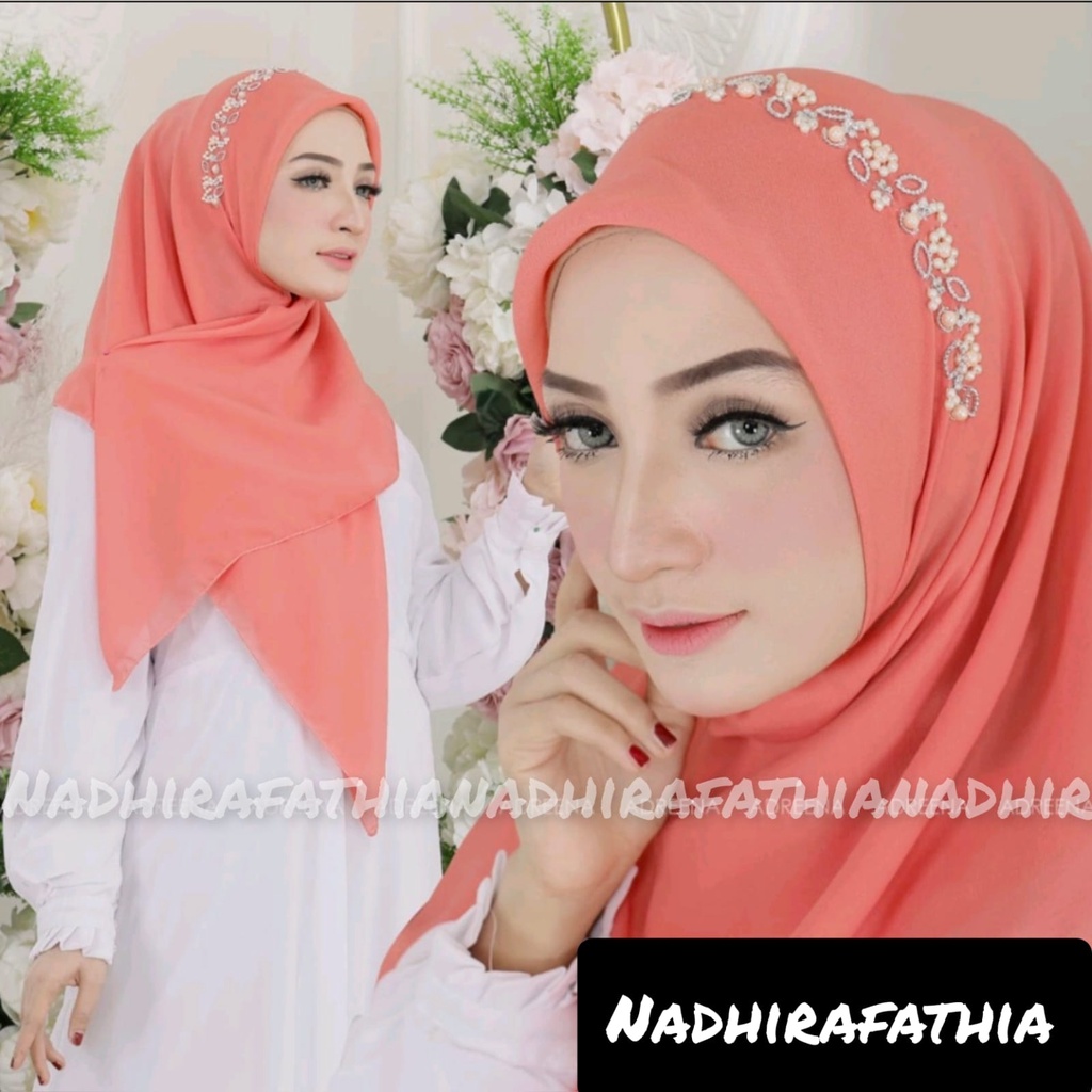 HIJAB SEGI EMPAT PAYET / JILBAB SEGI EMPAT JABOL / JILBAB BELLA PAYET / KERUDUNG SEGI EMPAT