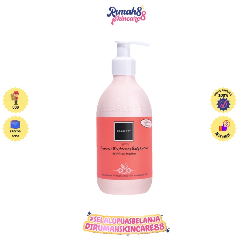 SCARLETT Whitening Body Lotion Happy 300 ML