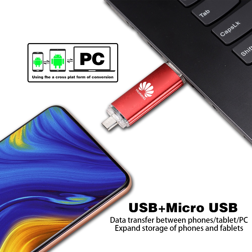 Huawei OTG Dan USB 2.0 256GB 128GB 64gb 32GB 16GB 8GB 1TB 2TB USB 2.0