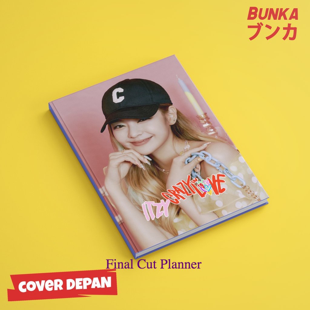 

buku tulis polos/bergaris KPOP Its Crazy Love Lia Hardcover A5 Buku Tulis Catatan Notes Agenda Planner Jurnal