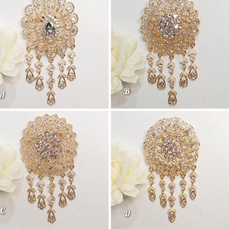 Terbaru BROS KEBAYA KUTU MEWAH COCOK UNTUK PESTA, AKSESORIS WANITA