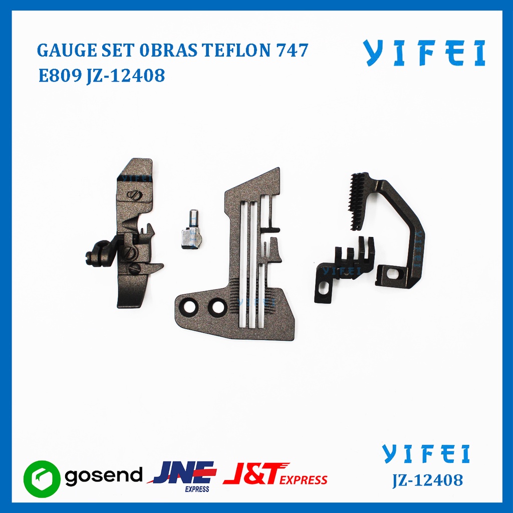 GAUGE SET OBRAS TEFLON 747 E809 WARNA HITAM YIFEI-12408