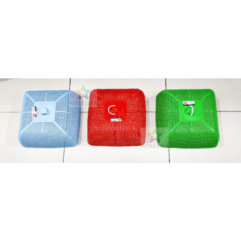 TUDUNG SAJI SEGI KECIL ULTRA/ TUDUNG SAJI PLASTIK WARNA CERAH