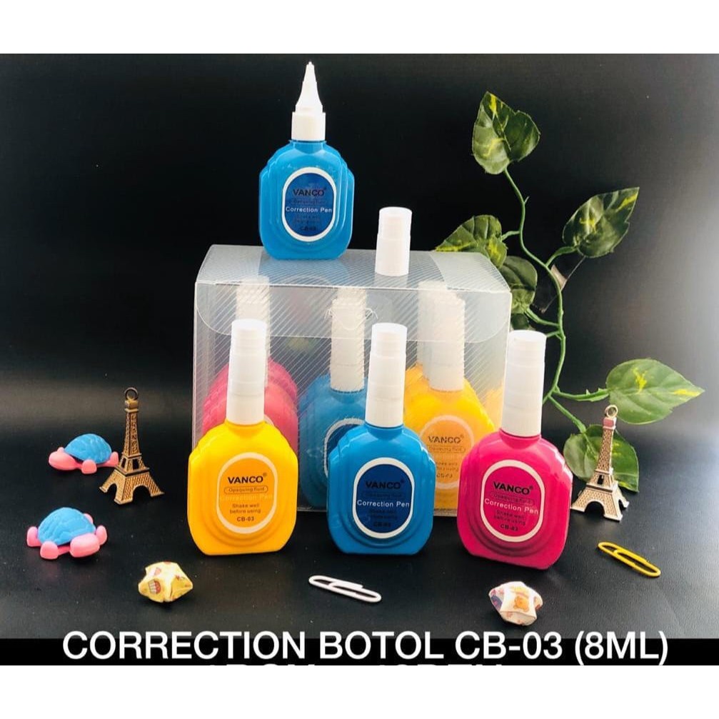 

AS888 - VANCO TIP EX BOTOL CORRECTION PEN ISI 8ML