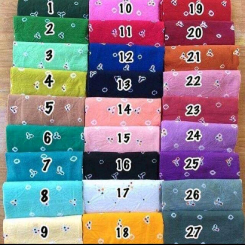 kain jumputan solo dan kain batik solo