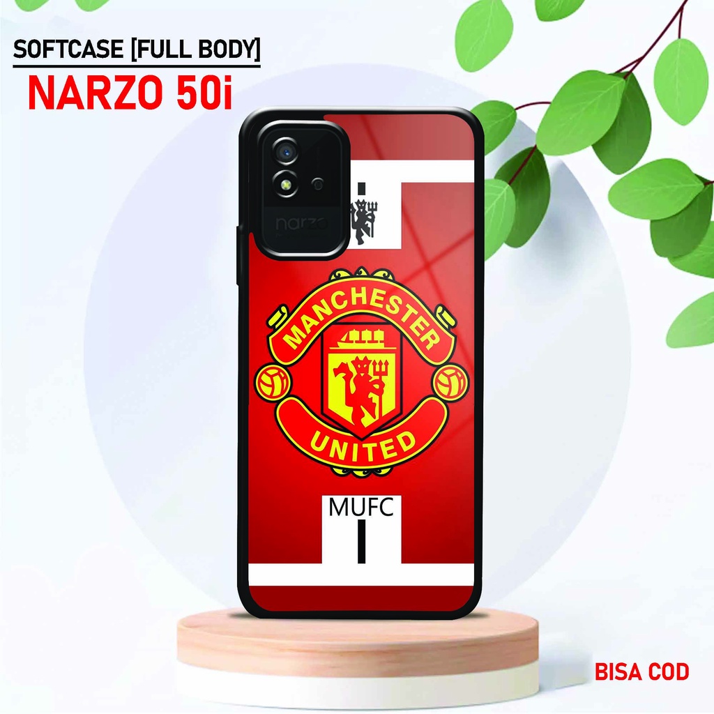 Softcase Glossy Realme Narzo 50i - Fashion Case [ UC 42 ] Realme Narzo 50i - Softcase Mengkilat Real