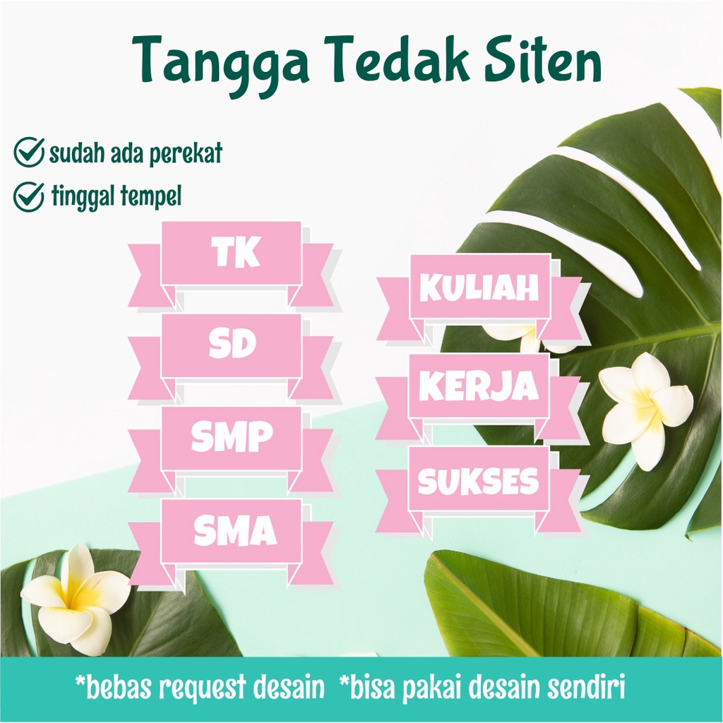 Tangga Tedak Siten Custom (isi 5/7)