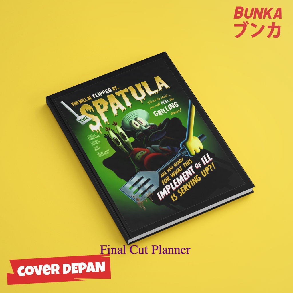 

Notebook Spongebob Horror Series A Hardcover A5 Buku Tulis Catatan Note Agenda Planner Jurnal .