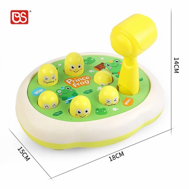 MOMBABY1 mainan anak Whack a mole / Mainan motorik sensorik autis pukul tikus
