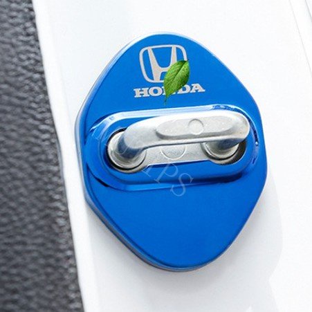 4pcs Cover Pelindung Kunci Pintu Mobil Bahan Stainless Steel Untuk Honda Freed Brio City Civic CRV HRV BRV Accord Jazz