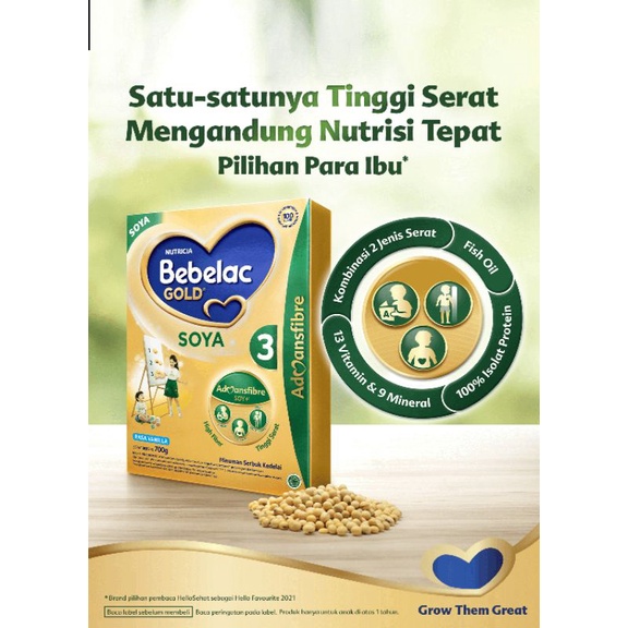 Bebelac Gold Soya 3 (1-3 tahun)