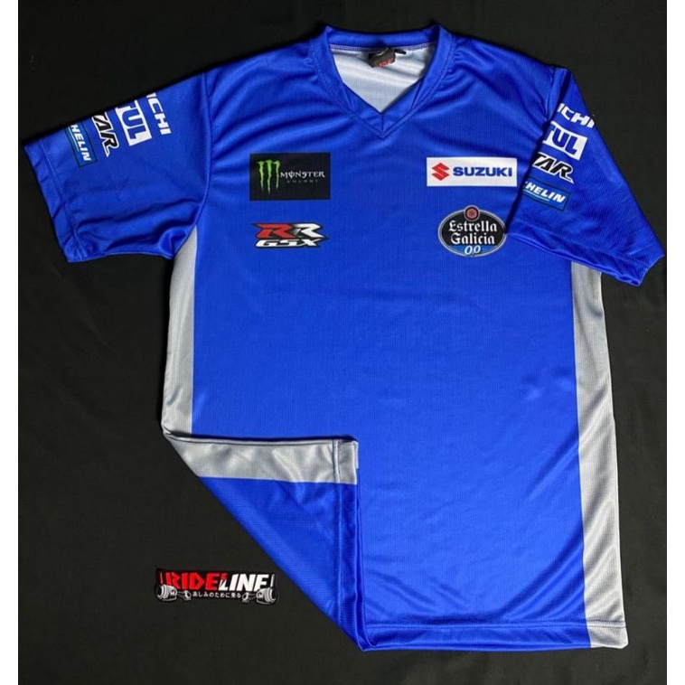 KAOS JERSEY TEAM SUZUKI ECSTAR MOTOGP NEW