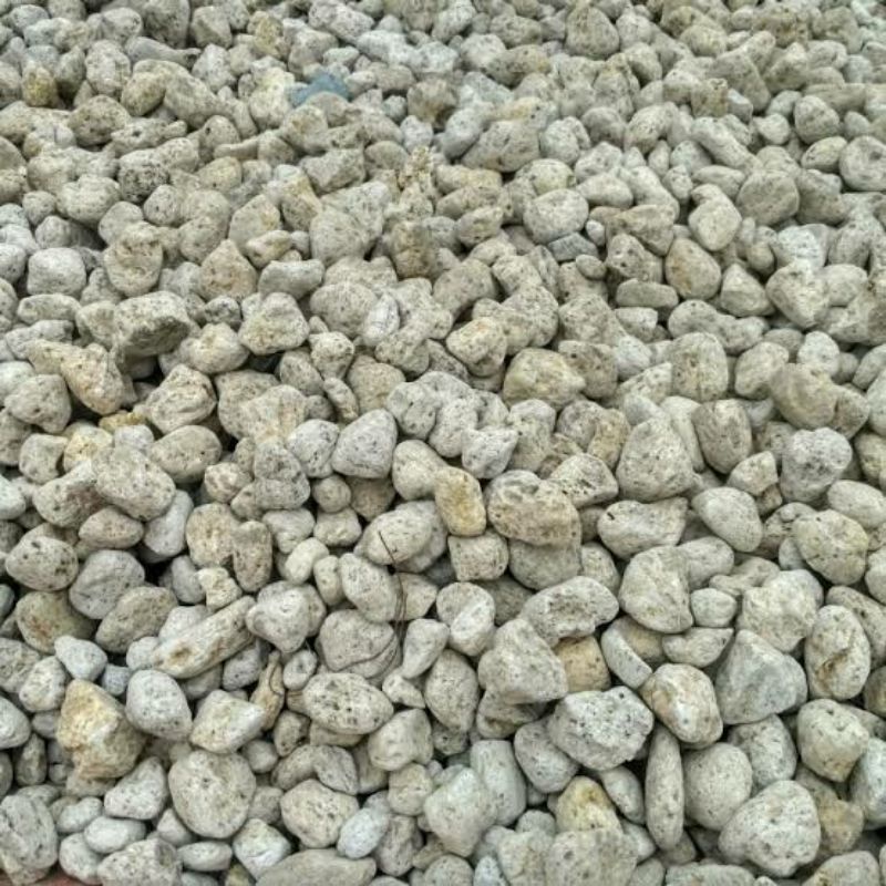 batu apung/pumice sand stone media filter & tanam 1kg