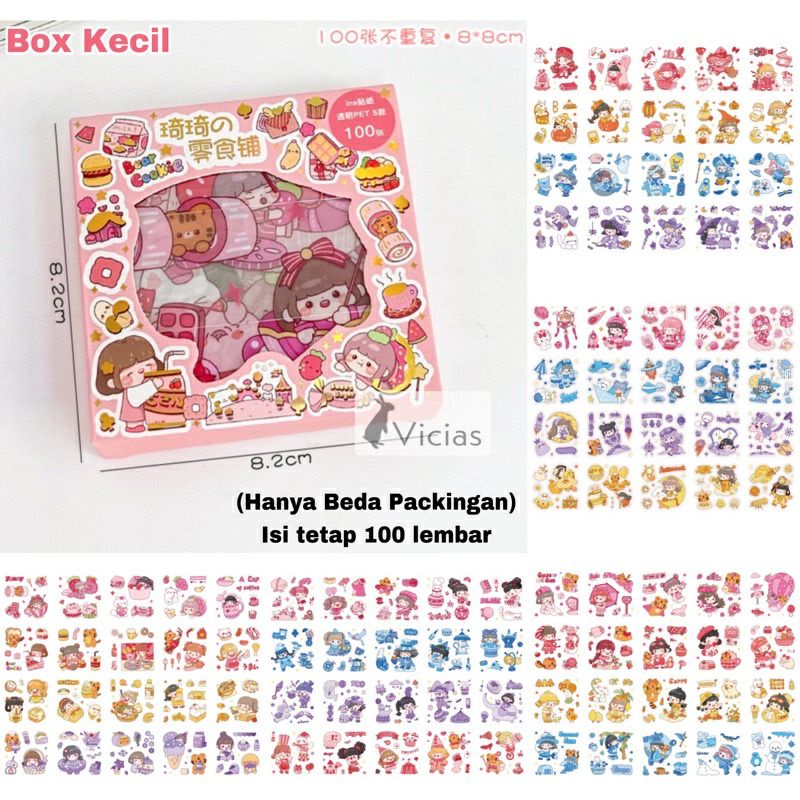 

10 Lembar Stiker Anti air/Stiker Viral-Stiker tempel