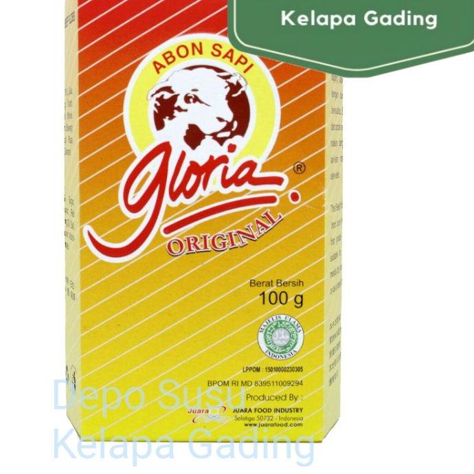 

Terlaris Abon Sapi Gloria 100gr Original Pedas Bawang | Ayam 100 gr Gram Halal Viral 