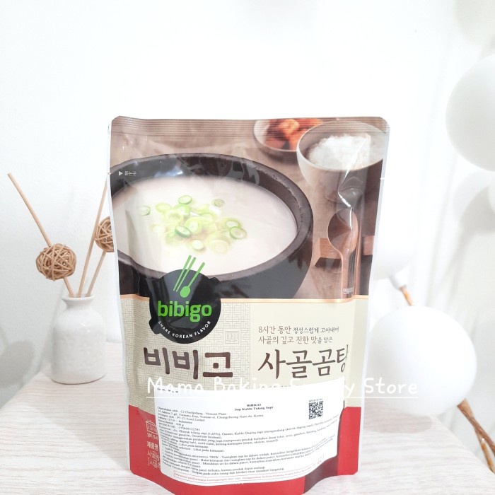

CJ FOOD BIBIGO Beef Bone Soup Sup Kaldu Tulang Sapi Enak 500 gr