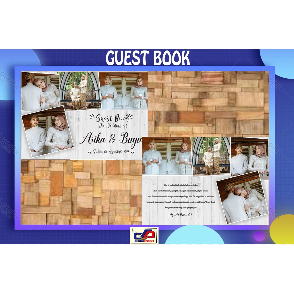 

BUKU TAMU \ GUEST BOOK CUSTOM