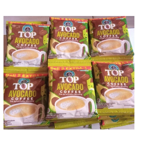 TOP KOPI RASA ALPUKAT / 1 RENCENG ISI 15 PCS