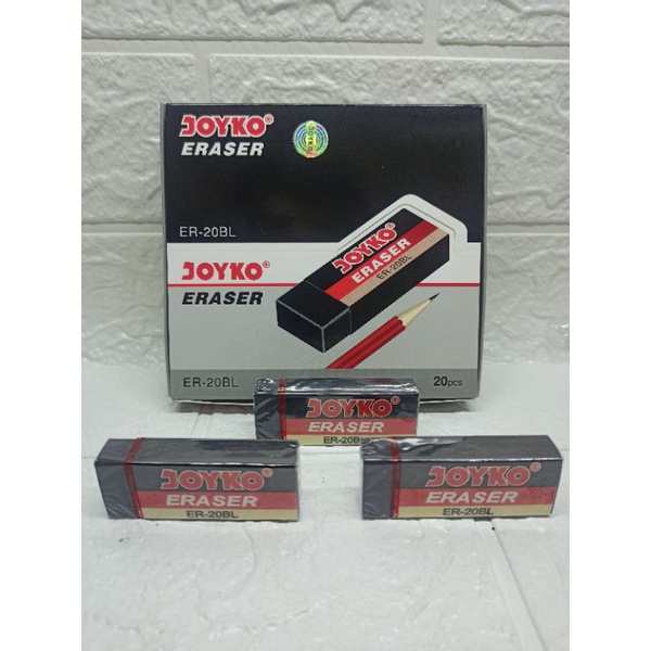 Penghapus Joyko Besar Eraser ER-20BL Hitam