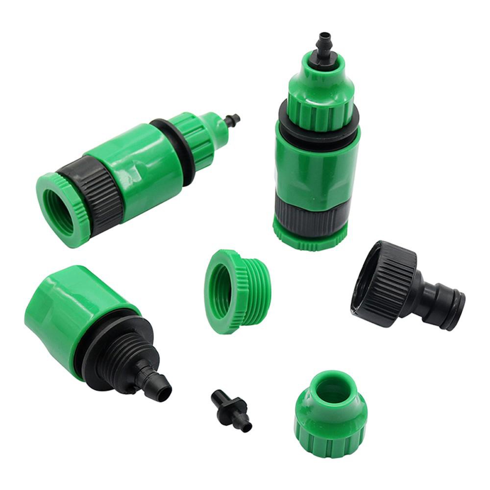 Adapter kran irigasi selang 7 &amp; 12 quick release connectors