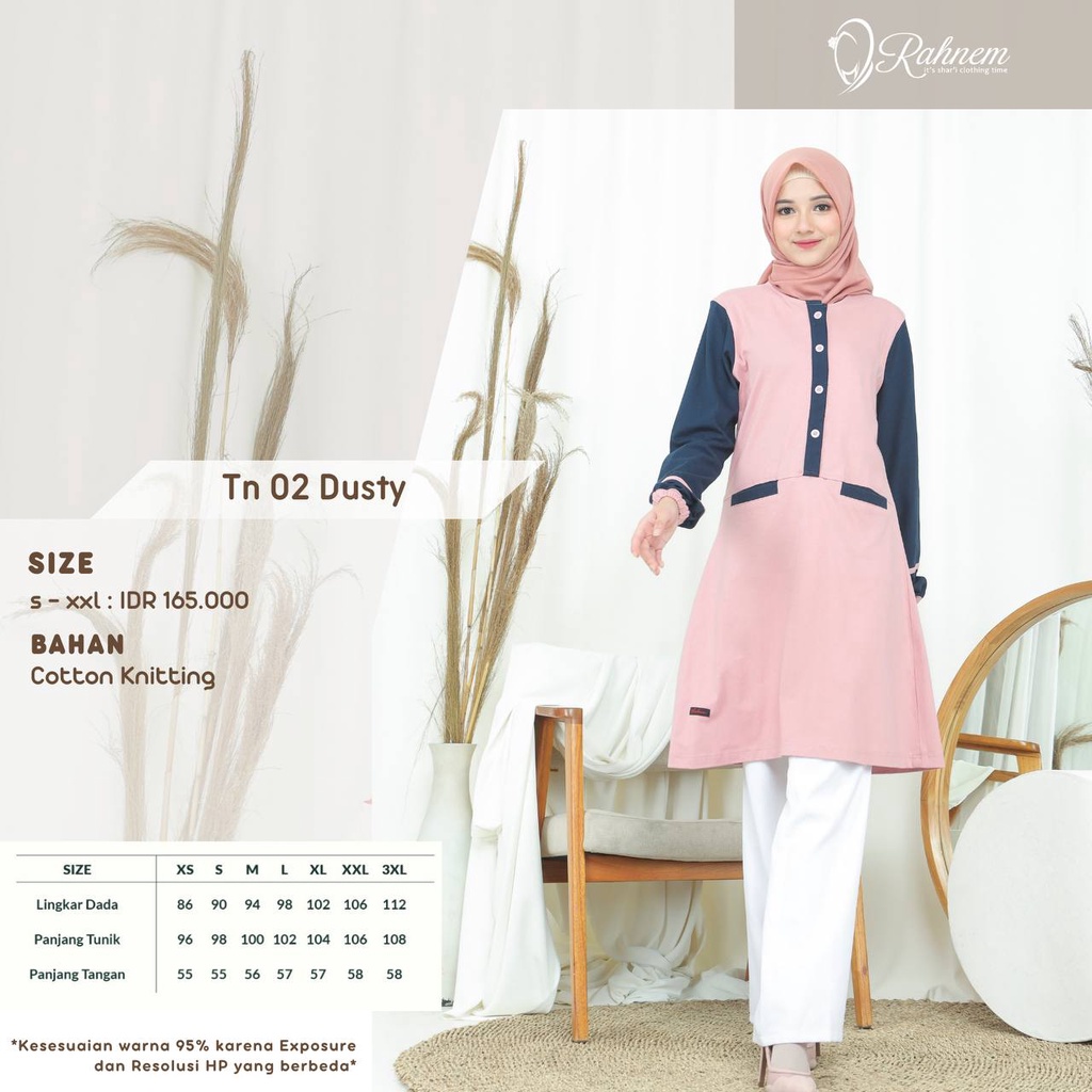 Atasan Wanita Rahnem TN 02 Atasan Wanita / Fashion Muslim Dewasa