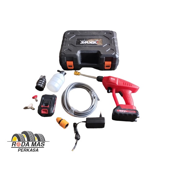Mesin Steam Cuci Motor Mobil Portable Cordless High Pressure Mdl Orion RMP