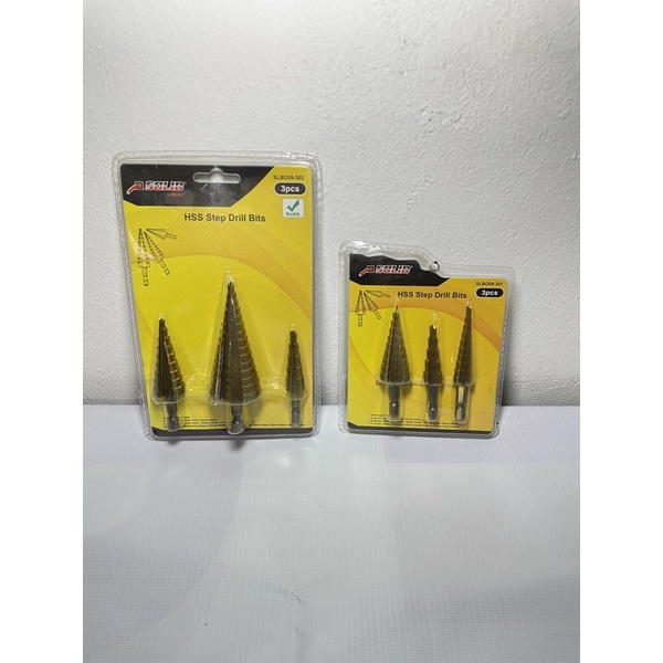 mata bor pagoda solid / mata bor pagoda 4-32mm solid / mata bor pagoda 3-20mm solid / mata bor pagoda spiral / mata bor pagoda kuningan / mata bor kerucut / mata bor pagoda multi / mata bor pagoda set 3pcs solid