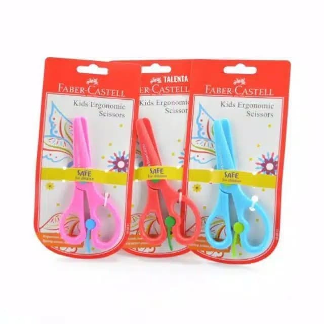 

Berkualitas Gunting Anak Faber-Castell Kids Ergonomic Siccors Hemat