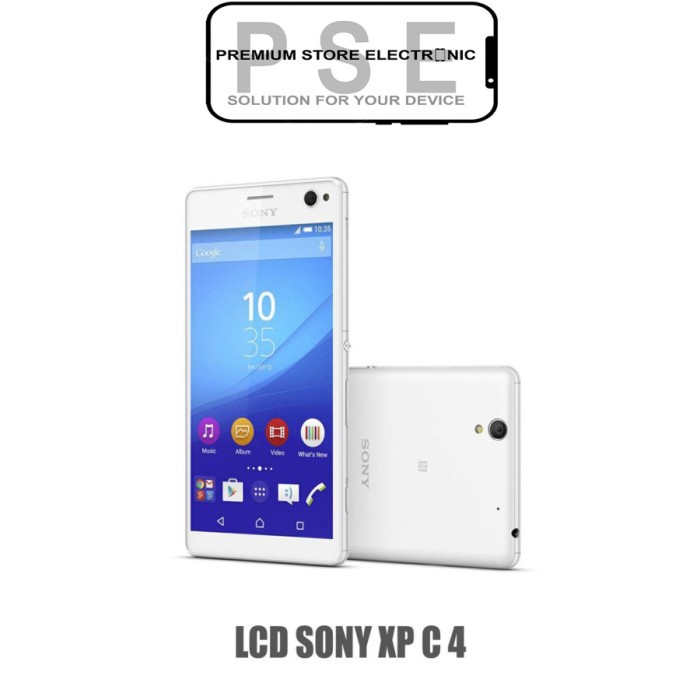 LCD Xperia C4 ORIGINAL Fullset Touchscreen Garansi 1 Bulan