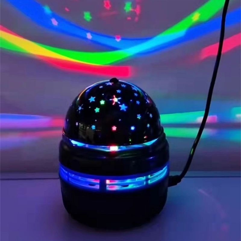 Star Snowflake projection lamp rotating lamp projection light rotation led night lamp kids gift