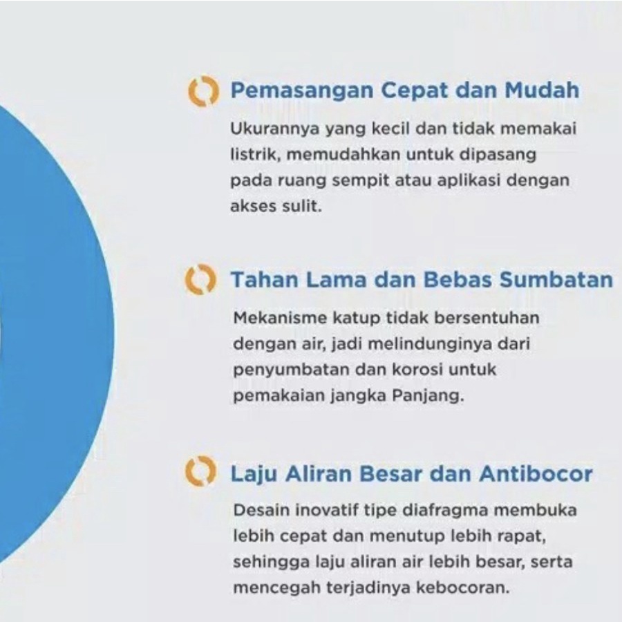 Water Control AA ORIGINAL - Bahan Jauh lebih tebal Praktis