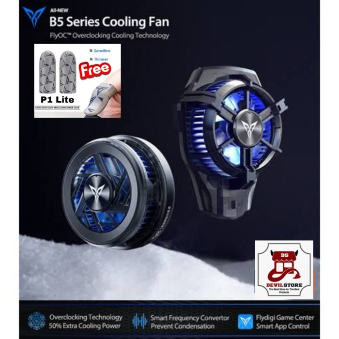 [Aksesoris / Acc] Flydigi Wasp Wing 2 Pro Super Fast Fan Cooling For Gaming Phone Cooler Console /