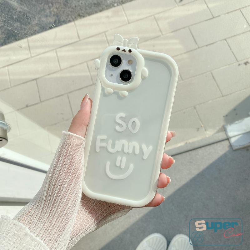 Soft Case Motif Kartun Monster 3D Untuk IPhone 11 14 12 13 Pro MAX 7 8 6 6S Plus 14 Plus XR X XS MAX SE 14Pro