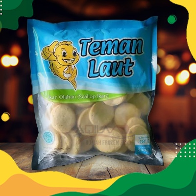 

Teman Laut Scallop Ikan | Kemasan 500g