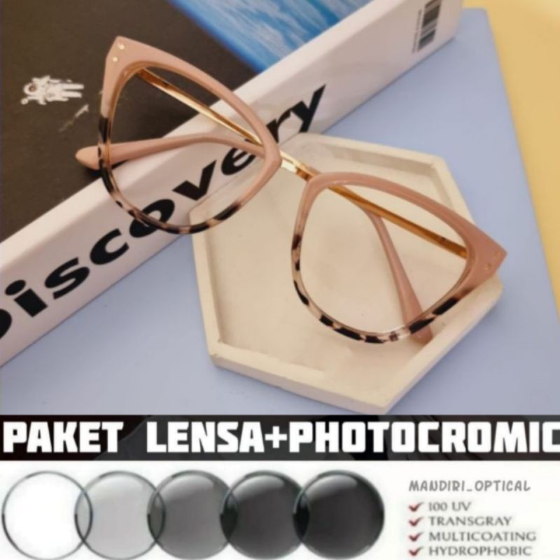 Frame kacamata fashion | kacamata minus photocromic | kacamata antiradiasi | lensa minus | lensa photocromic | lensa anti radiasi | kacamata hitam | kacamata hitam wanita | kacamata cat eye wanita | kacamata fashion | kacamata wanita