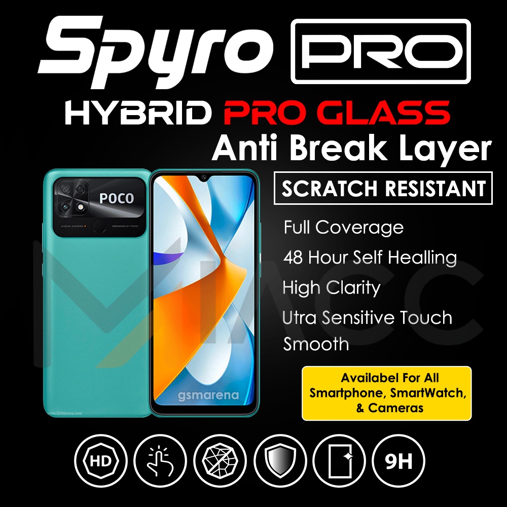 PREMIUM HYDROGEL POCO C4 X4 GT ANTI GORES FULL SCREEN