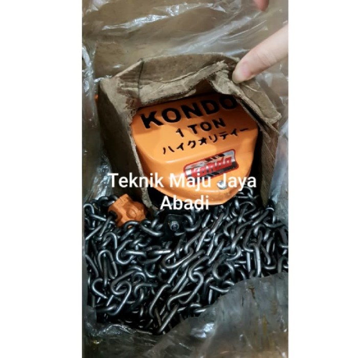 Chain Block Kondo Chain Block / Takel 1Ton X 5Meter