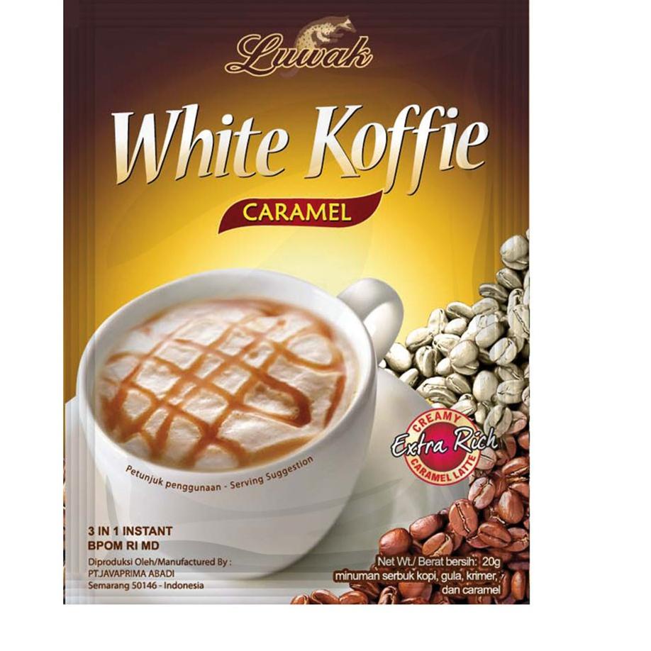 

Cek Disini--Kopi Luwak White Koffie Caramel Bag 10x20gr Twin Pack