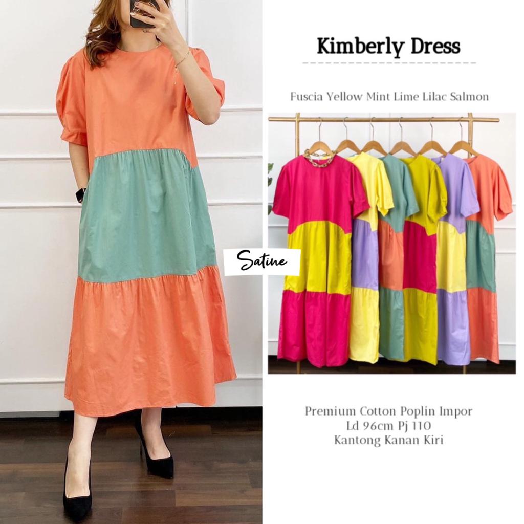 KIMBERLY DRESS SALMON