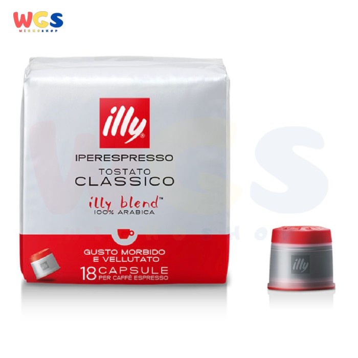 illy Coffee Iperespresso Classico Espresso Coffee Capsules 18p 120.6g