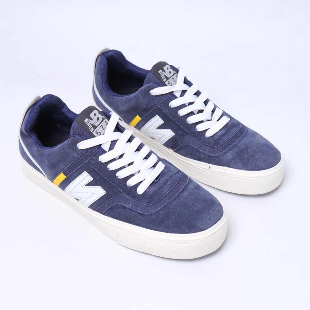 SEPATU PRIA SKATEBOARDING SNEAKERS CASUAL KETS SPORT PREMIUM IMPORT BNIB NAVY
