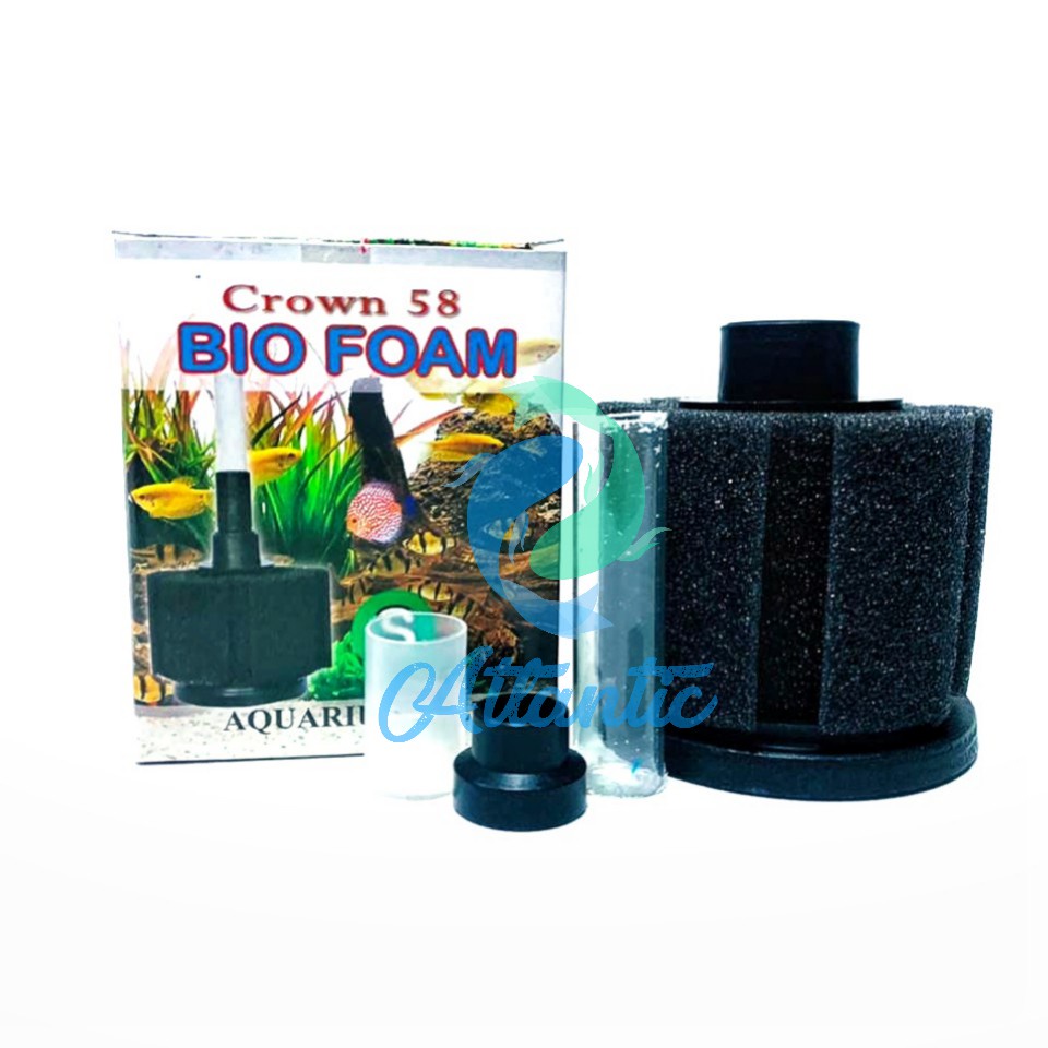BIO FOAM SMALL Crown 58 Bio Foam S Small Biofoam Kecil MIni Filter Aquarium