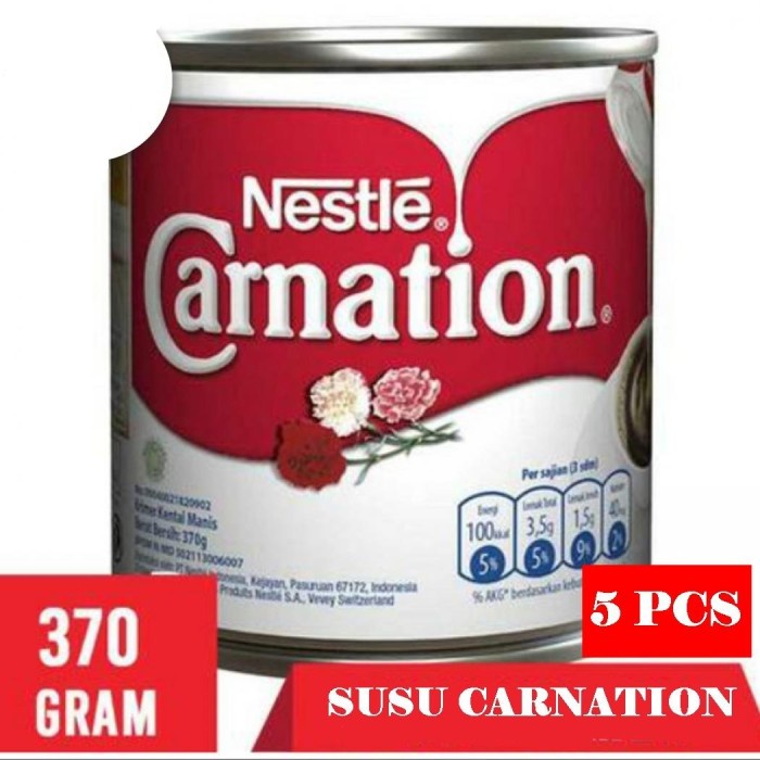 Jual SUSU KENTAL MANIS CARNATION 370gr - 5 pcs | Shopee Indonesia