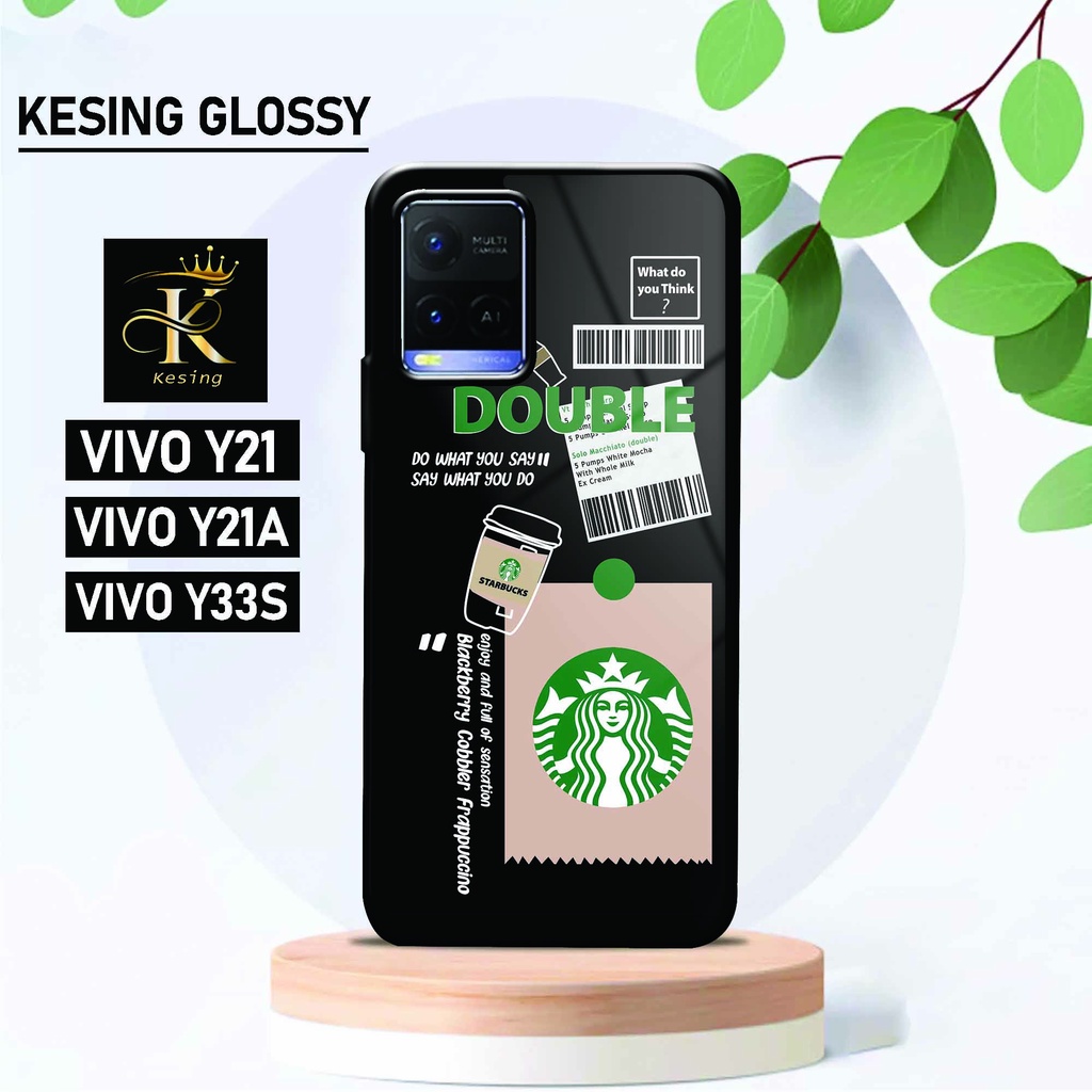 Case Vivo Y21 / Y21S / Y21A / Y33S - Casing Vivo Y21 - Softcase Glossy Vivo - Case Vivo Y21S - Silik