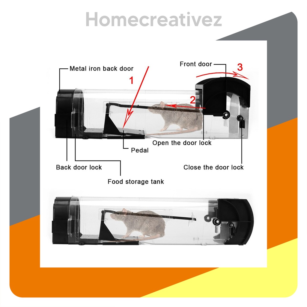 HC Jebakan Perangkap Tikus Jepit Tikus - Sensitive Trap