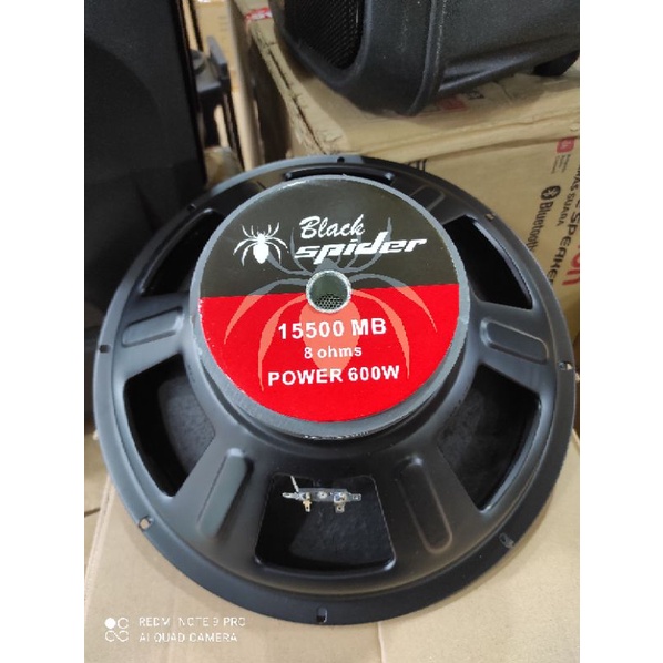 speaker black spider 15500 original