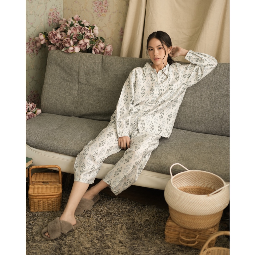 Cielyn - Marta - Vintage Series - Organic Silk - Piyama Wanita Set